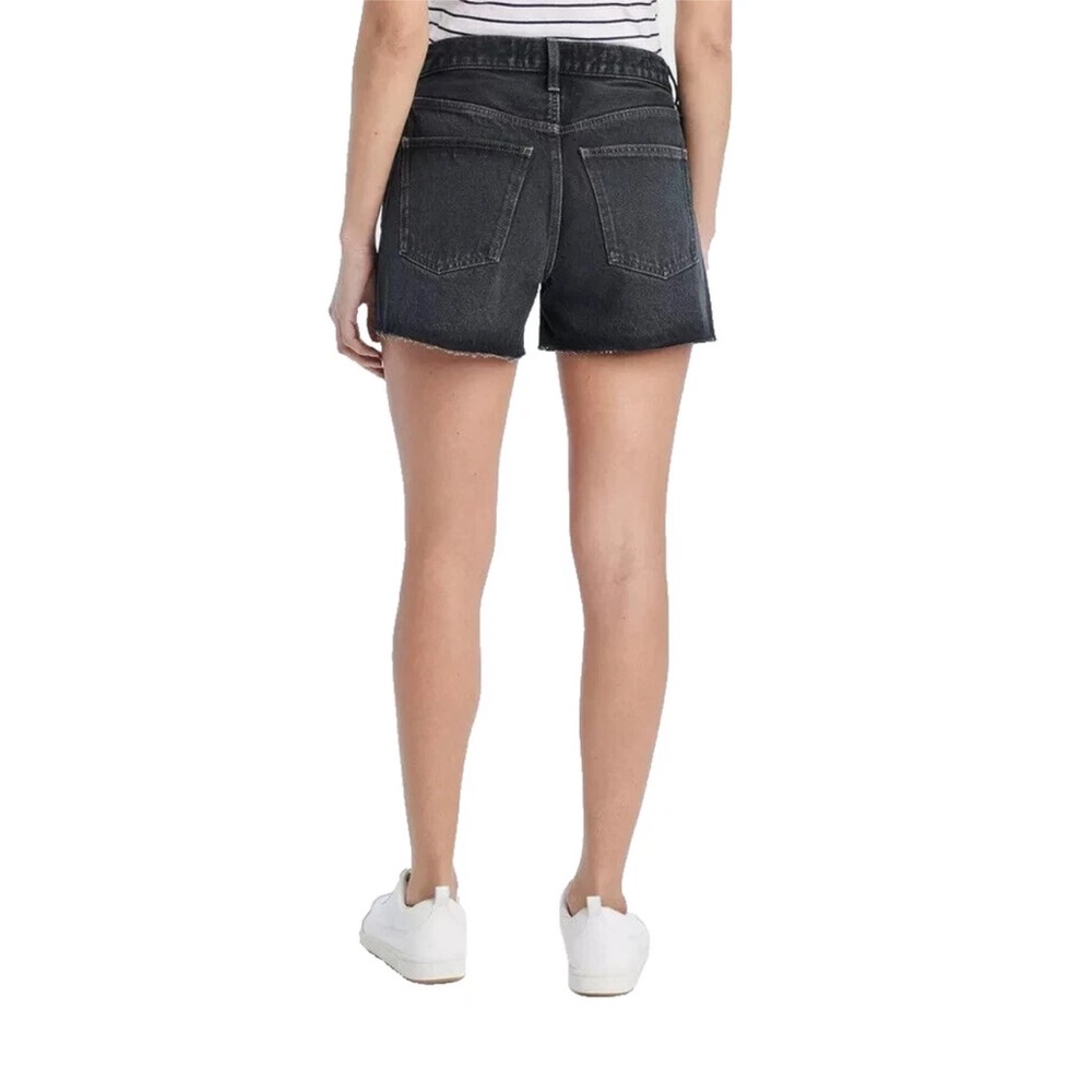 Universal Thread Women's Mid-Rise 90's Baggy Jean Shorts Black Wash | NWT! - Picture 2 of 11
